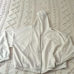 A New Day Cream Zip-Up Jacket Cream Color. Super Cool